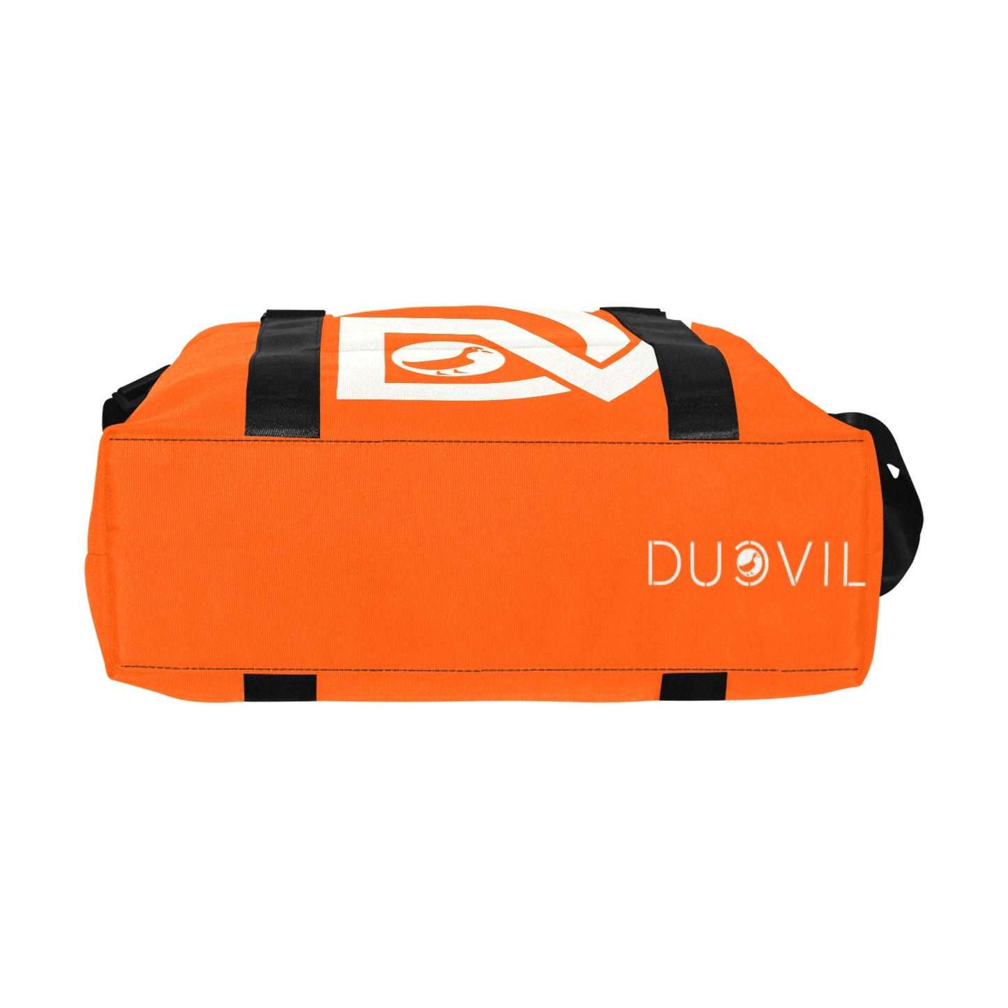 Everyday / including weekends Orange Ducvil Logo Travel Bag Large Capacity Duffle Bag