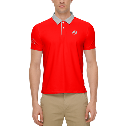 Men's Slim Fit Short-Sleeve Polo Shirt-Heavyweight 225g