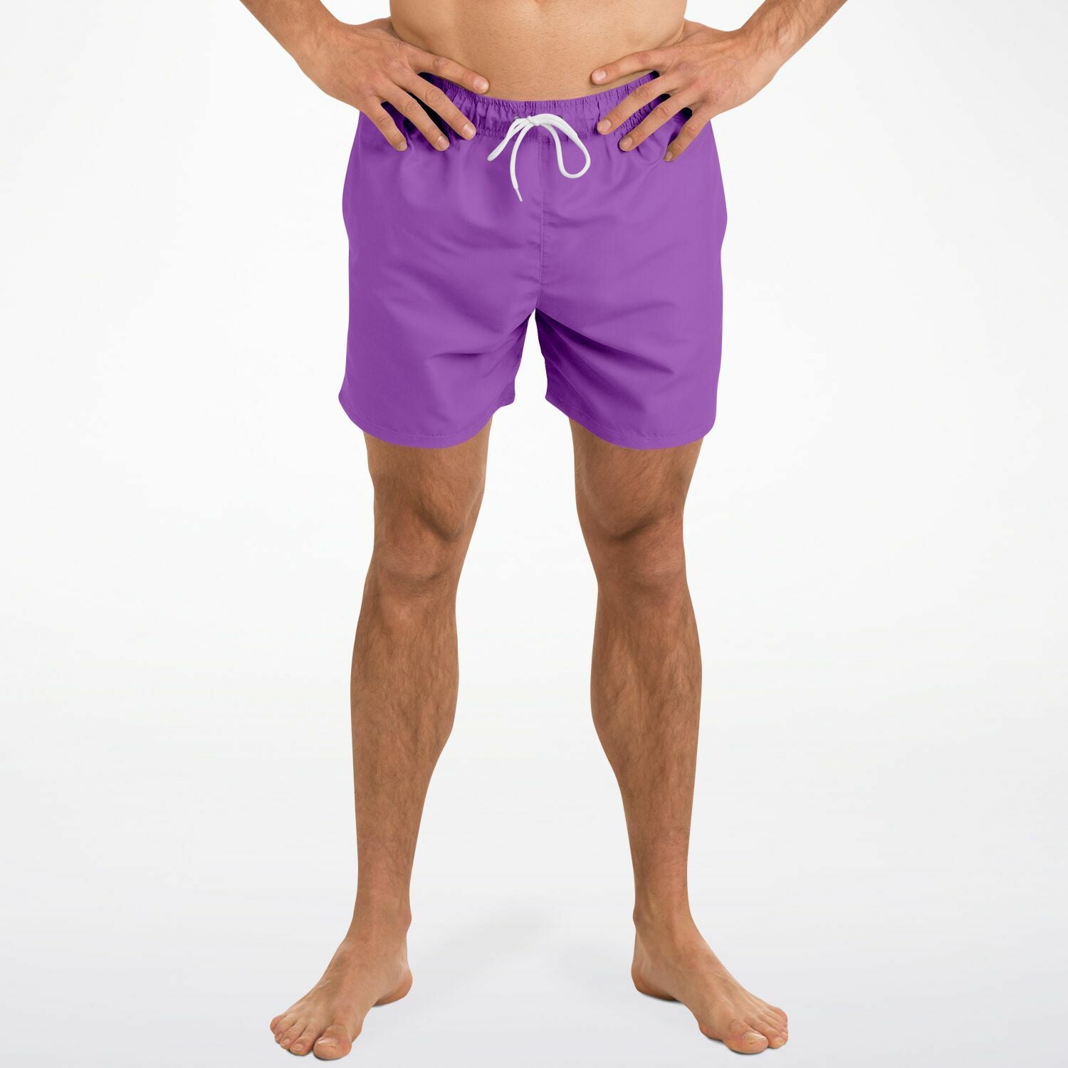 Tropical Plum Swim Trunks